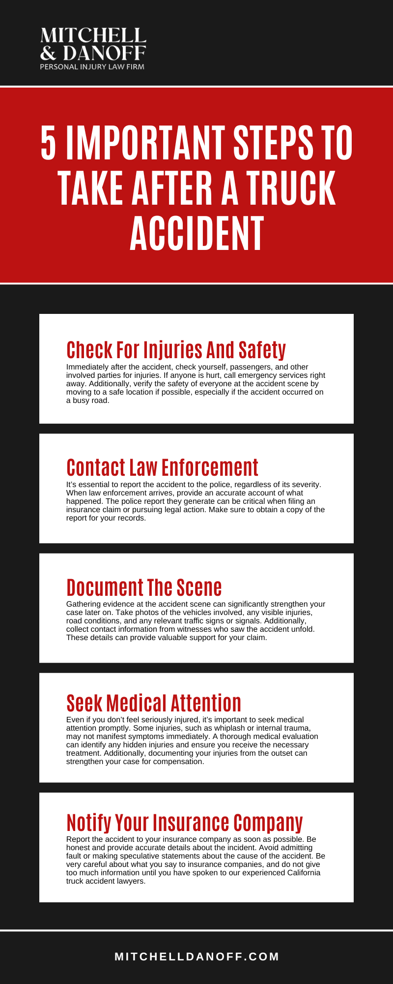 truck accident lawyer San Jose, CA Infographic